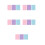 15Pcs Paint Brush Washer Sponge Pads Convenient Box Assorted Colors 10