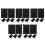 25Pcs Black Blank Notebook Unlined Journal for Drawing and Sketching 5