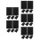 25Pcs Black Blank Notebook Unlined Journal for Drawing and Sketching 6