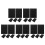 25Pcs Black Blank Notebook Unlined Journal for Drawing and Sketching 8