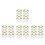 40Pcs Colorful Plastic Bottle Handles Replacement for Nursing Bottles 8