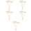 30Stk Lichtgelbe Aromatherapie Diffuser Mit Trockenblumen 9