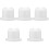 5Pcs Foam Cake Models White Reusable Dummy for Cake Decorating Use 5