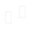 2Pcs White Acrylic Light Switch Frame Cover Sticker for Home Decor Use 7