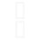 2Pcs White Acrylic Light Switch Frame Cover Sticker for Home Decor Use 8
