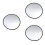 3Pcs Portable Foldable Light Reflector for Photography Golden Silver 7