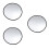 3Pcs Portable Foldable Light Reflector for Photography Golden Silver 8