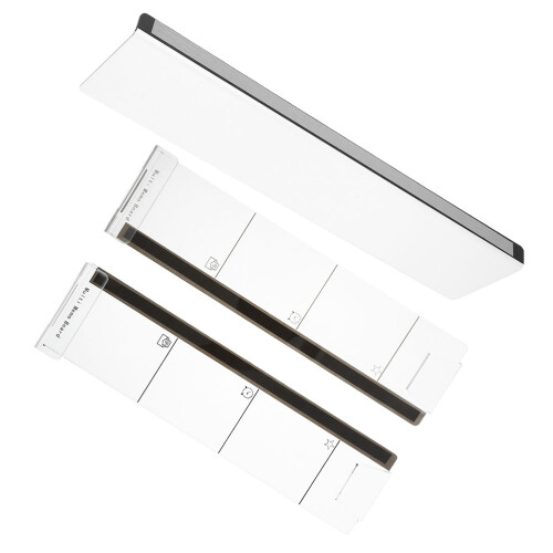 15Pièces Porte-Notes Transparent Pour Ordinateur Et 1