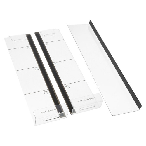 15Pièces Porte-Notes Transparent Pour Ordinateur Et 2