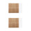 2Ensembles Papier Double-Face Pour Pratique Nail Art Réutilisable 5