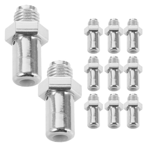 50Pcs Water-Based Fire Safety Nozzles Silver Atomizing Spray Parts 2