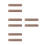 4Pièces Porte-Couvercle Puzzle Bois Clair - Support Décoratif De Table 7
