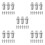50Pcs Water-Based Fire Safety Nozzles Silver Atomizing Spray Parts 8