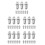 50Pcs Water-Based Fire Safety Nozzles Silver Atomizing Spray Parts 9