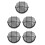 5Pièces Murale Sauna Anti-Explosion Aluminium Multicolor 4