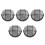 5Pièces Murale Sauna Anti-Explosion Aluminium Multicolor 6