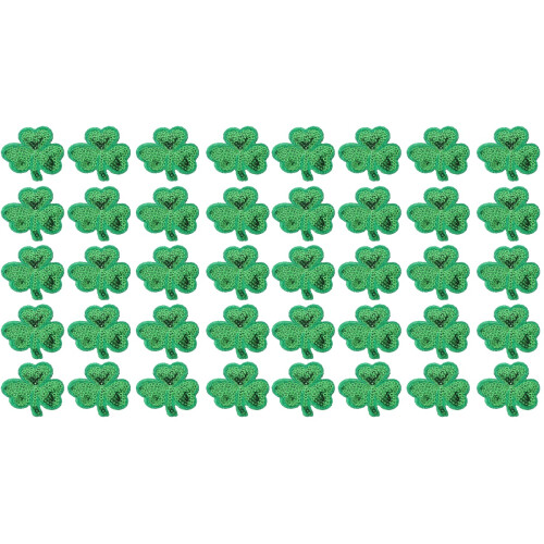 2Sets Patrick's Day Patches Sequin Decoration 1