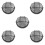 5Pièces Murale Sauna Anti-Explosion Aluminium Multicolor 10