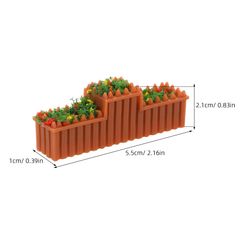 6Pièces Mini Pot Succulentes Artificielles Réalistes Décor 1