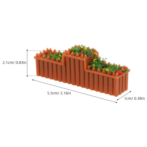 6Pièces Mini Pot Succulentes Artificielles Réalistes Décor 2