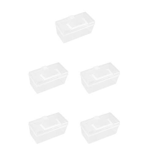 5Pièces Organiseurs Médicaments Blancs Boîte 2