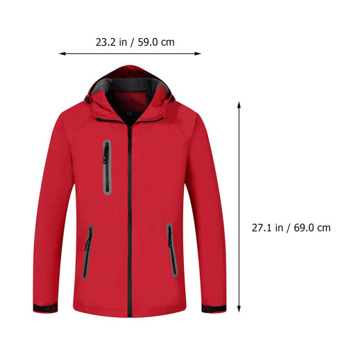 Veste Outdoor Chaude Coupe-Vent Idéale Randonnée 1