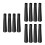 12Pièces Replacement Cup Tee Baseball Noir Pour Entraînement Batteur 8