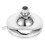 5Pcs Silver Plastic Showerhead Replacement Lightweight ABS 2