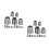 30Pcs Metal Hammer Handle Wedges Durable Silver Farm Tool Accessories 8