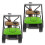 8Pièces Miniatures De Golf Alliage Vert Décorations De 3