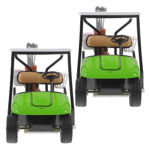 8Pièces Miniatures De Golf Alliage Vert Décorations De 2
