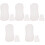 30Pcs Cotton Cloth Diaper Inserts White Washable Reusable Baby Liners 6