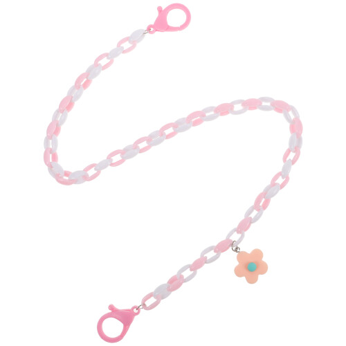 5Pièces Chaînes Pour Lunettes Design Fleurs Multicolores 2