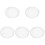 5Pcs Silver Reptile Lamp Guard for Terrarium Heating 3