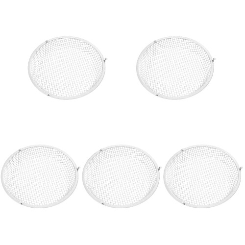 5Pcs Silver Reptile Lamp Guard for Terrarium Heating 2