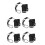 5Pcs Energy Efficient LED Spotlights for Stage Performances and Events 5