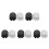 10Pièces Gland Double Câble ABS Pour Solaire Couleur Variée 5