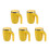 5Pièces Mug Autostir Portable Tasse Électrique Café 6