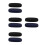 8Pcs PU Material Eyewear Case Multi Color Hard Frame Scratch Resistant 4