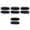 8Pcs PU Material Eyewear Case Multi Color Hard Frame Scratch Resistant 10
