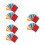 240Pcs Assorted Felt Sheets Soft Touch Fabric for DIY Craft Projects 7