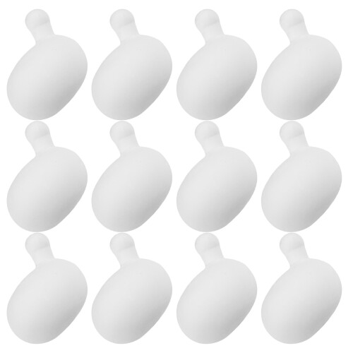 60Pièces Inserts Bulles Tpr Blancs Pour Jouets À Presser Déco DIY 2