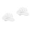 2Pcs White Breathable Protective Cap for Food Electronics Industry 7