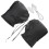 1Paar Heizbare Lenkerhandschuhe Plüsch Schwarz Warm Outdoor 3