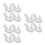 12Pièces Support À Œufs Céramique Main , Rangement Œufs Dur 5