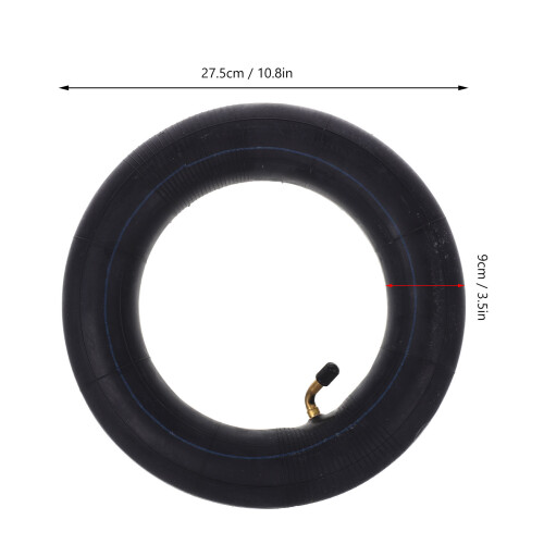 Roue Scooter Électrique Caoutchouc Épais Noir Grip Et Stabilité 2