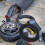 Roue Scooter Électrique Caoutchouc Épais Noir Grip Et Stabilité 4