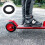 Roue Scooter Électrique Caoutchouc Épais Noir Grip Et Stabilité 6