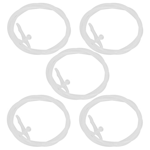 15Pièces Remplacement Mousse Tube Long Transparent 1