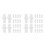 40Pcs White Plastic Spiral Connector for Toilet Brush Handle Fixing 4